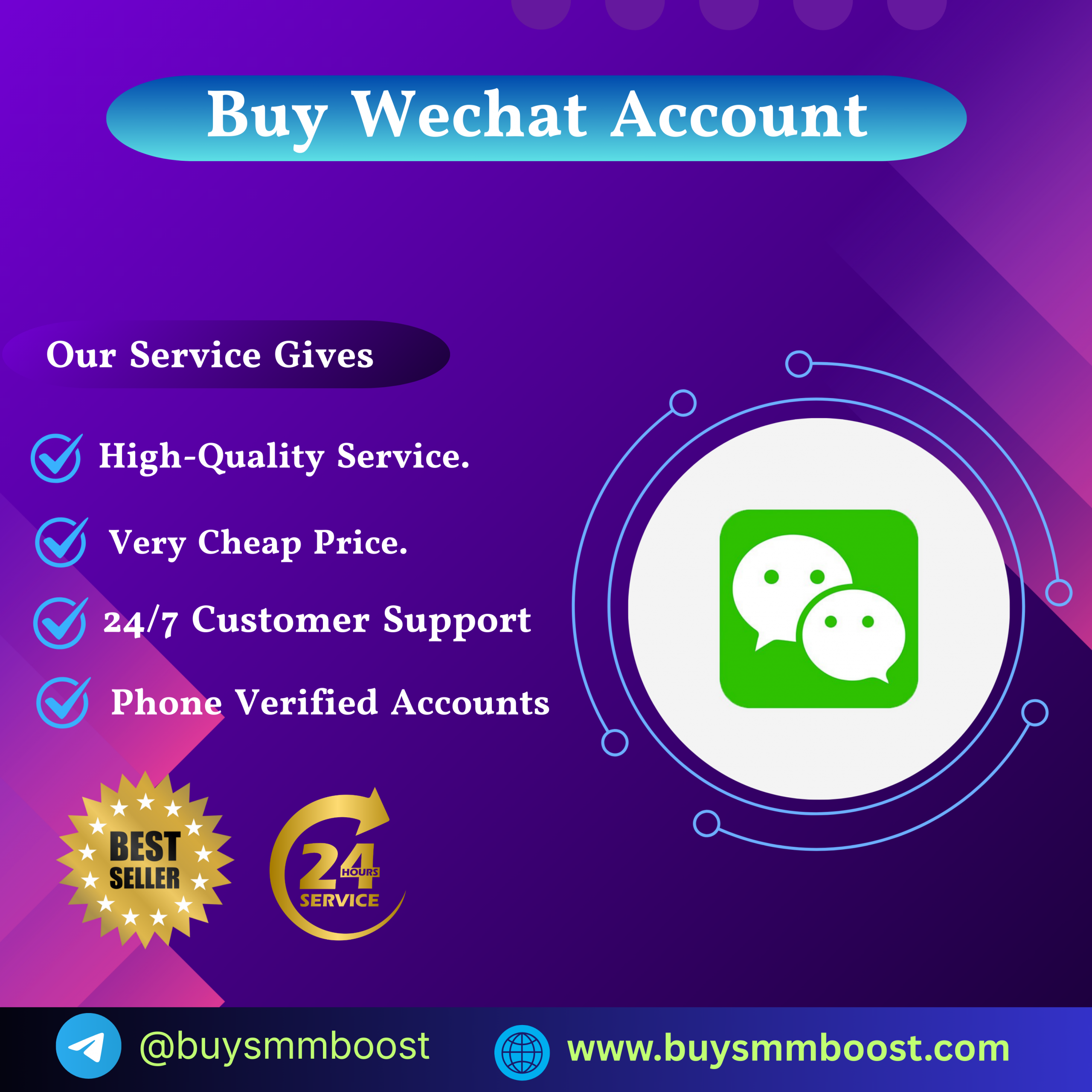 Buy Wechat Account